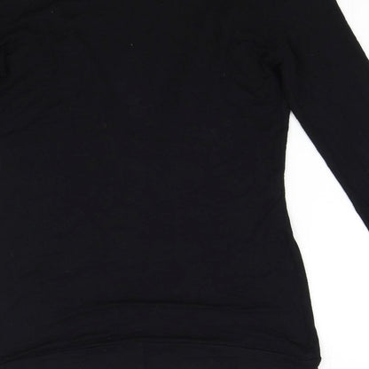 Naked Eyes Womens Black   Cardigan Jumper Size M