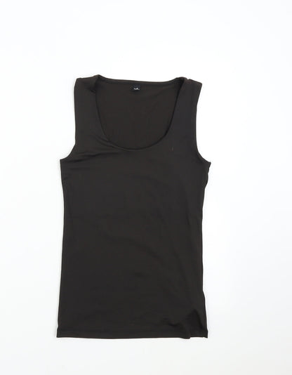 Zallo Womens Black   Basic Tank Size XS