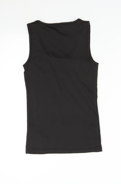 Zallo Womens Black   Basic Tank Size XS