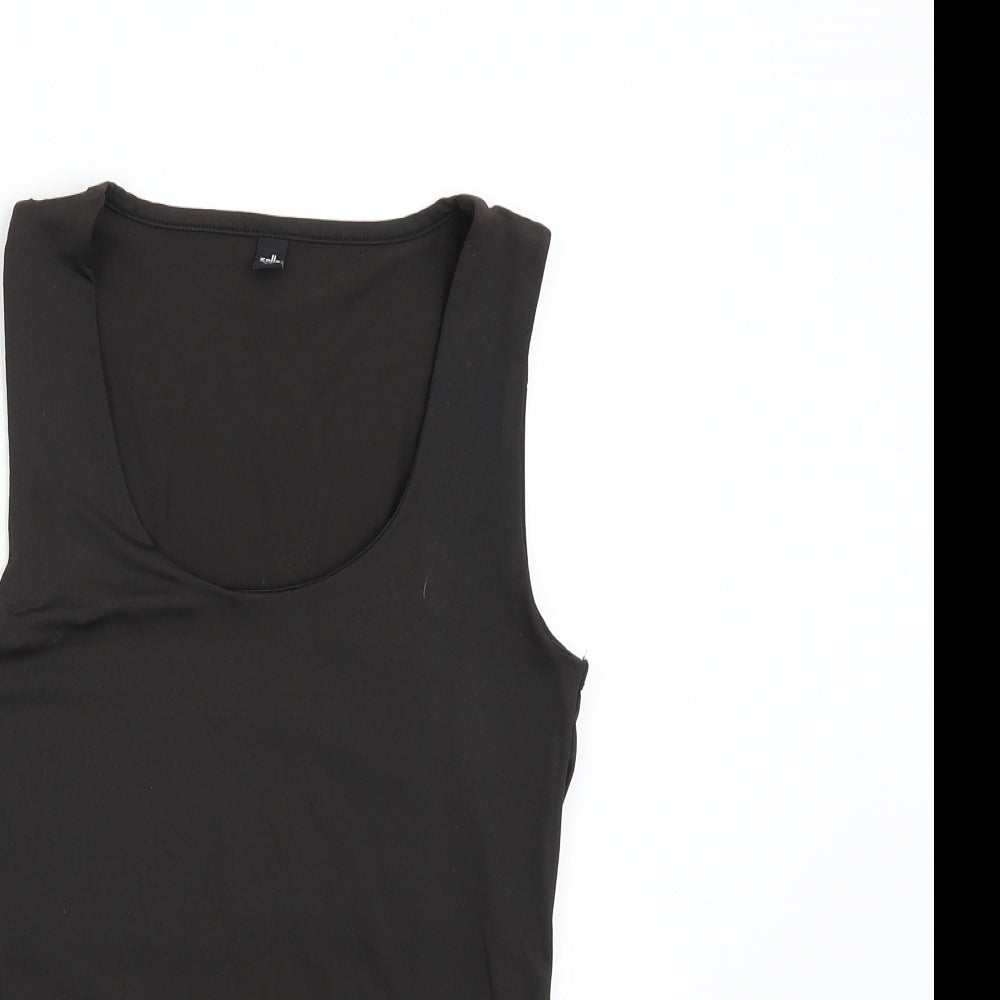 Zallo Womens Black   Basic Tank Size XS