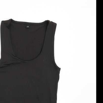 Zallo Womens Black   Basic Tank Size XS