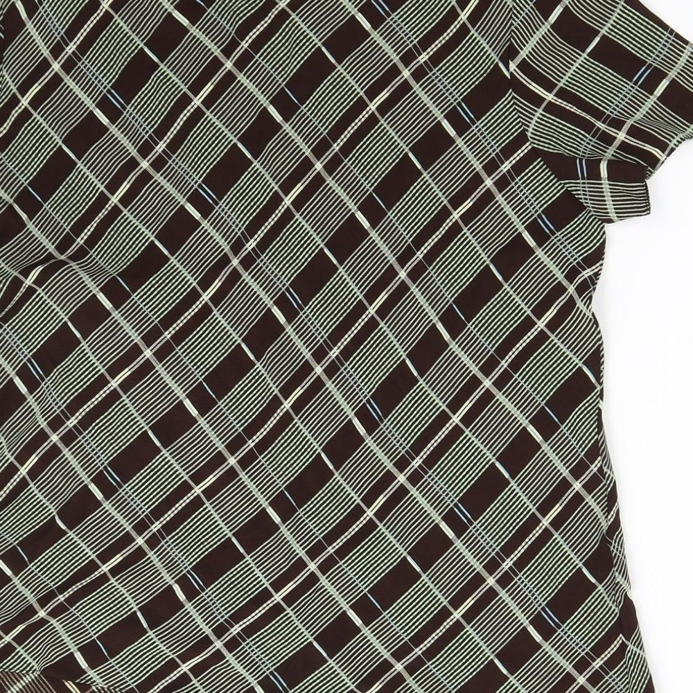 Womens UK Size 16 Richards Brown Basic Blouse