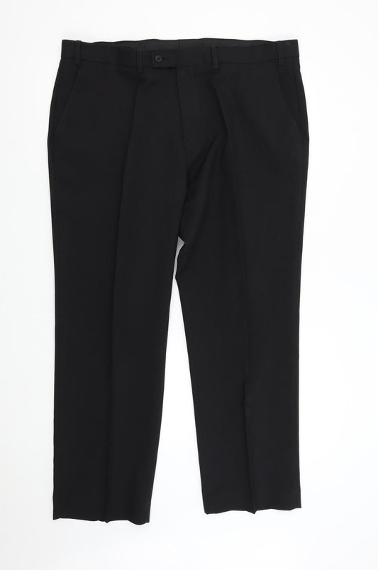 George Womens Black   Trousers  Size 40 L29 in