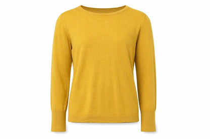 Womens UK Size M Primark Yellow Pullover Jumper