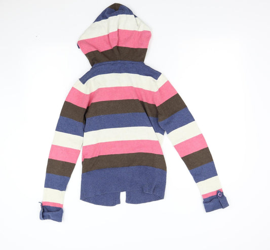 Womens UK Size 8 South Multicoloured Cardigan Jumper