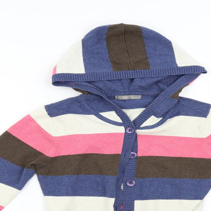 Womens UK Size 8 South Multicoloured Cardigan Jumper