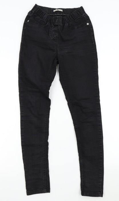 TU Womens Black  Denim Skinny Jeans Size 8 L29 in