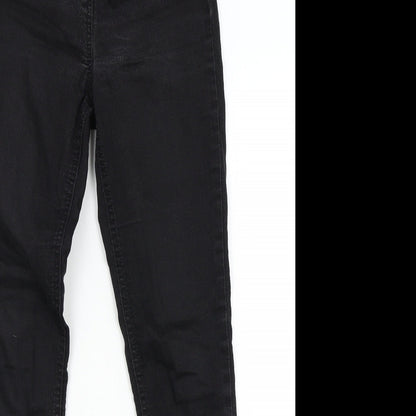 TU Womens Black  Denim Skinny Jeans Size 8 L29 in