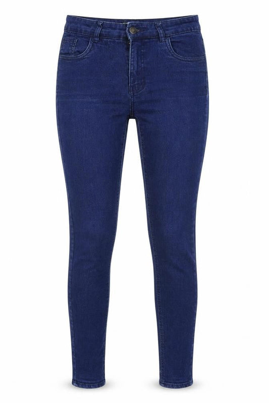 Womens UK Size 8 Avenue Slim Fit Skinny Blue Jeans