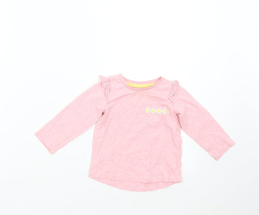 Nutmeg Baby Pink   Basic T-Shirt Size 12-18 Months