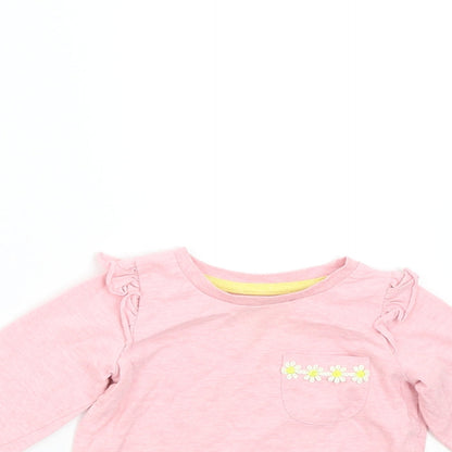Nutmeg Baby Pink   Basic T-Shirt Size 12-18 Months