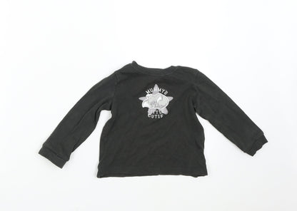 George Baby Grey   Basic T-Shirt Size 12-18 Months