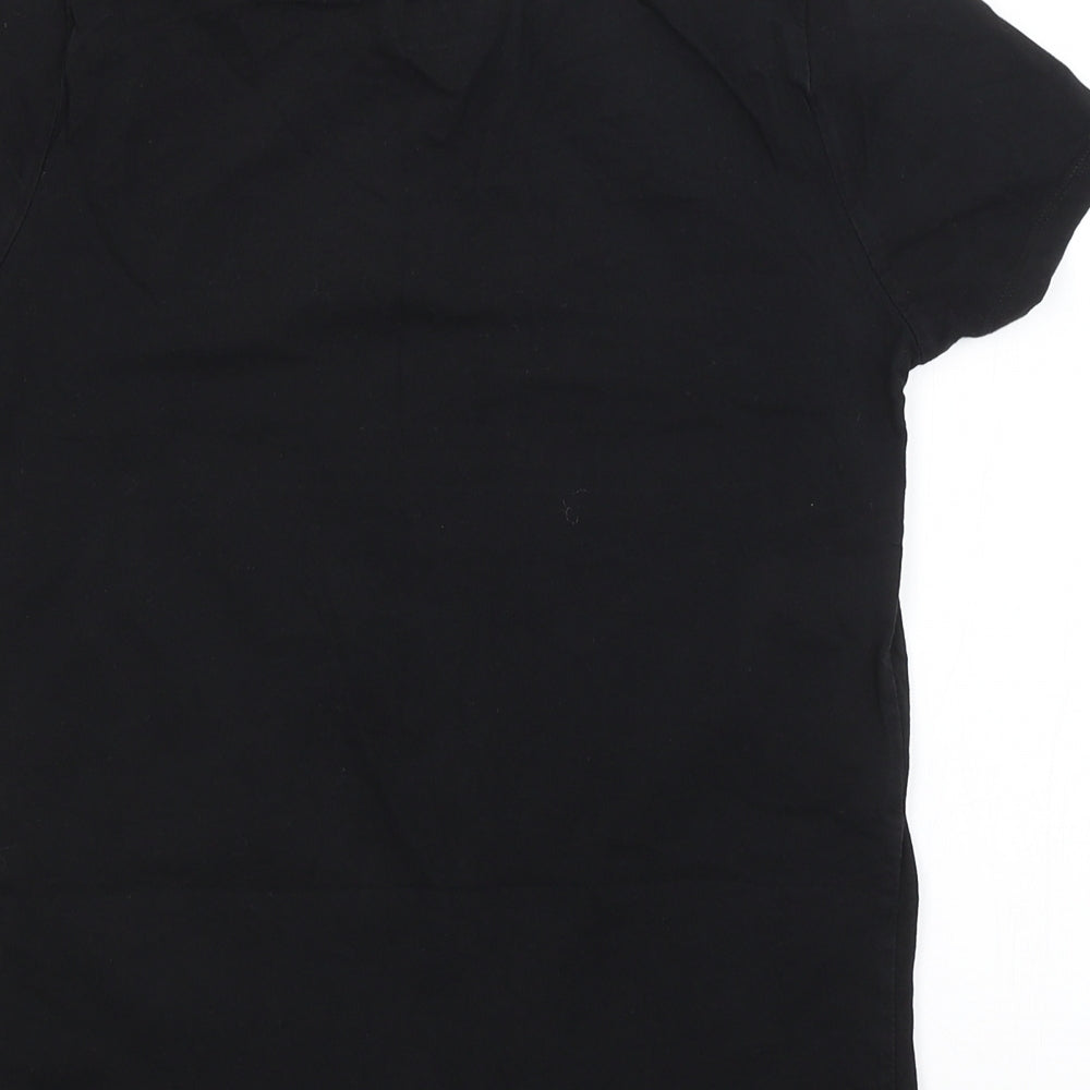 Primark Womens Black   Basic T-Shirt Size M  - Fortnite