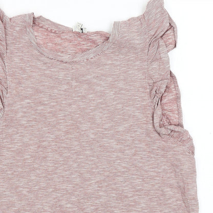 Womens UK Size 14 River Island Red Basic Tank