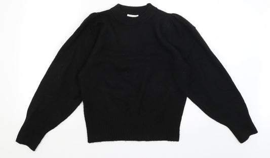Womens UK Size M H&M Black Pullover Jumper