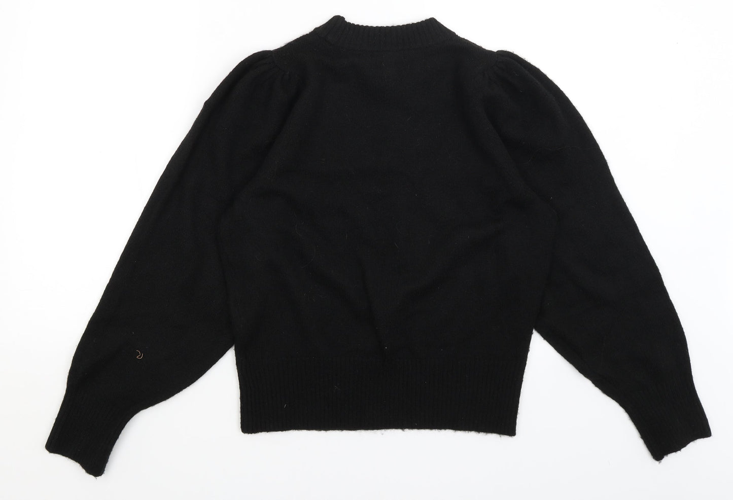 Womens UK Size M H&M Black Pullover Jumper