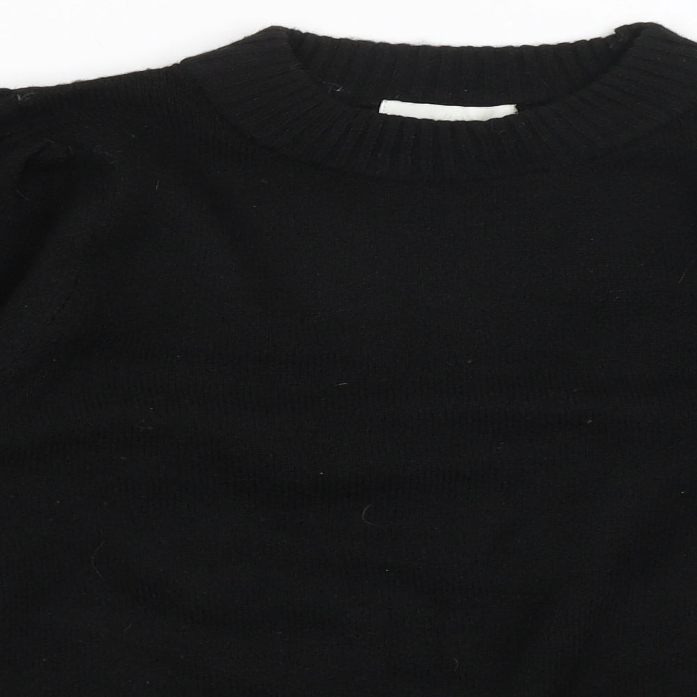 Womens UK Size M H&M Black Pullover Jumper