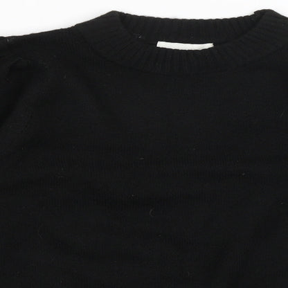 Womens UK Size M H&M Black Pullover Jumper