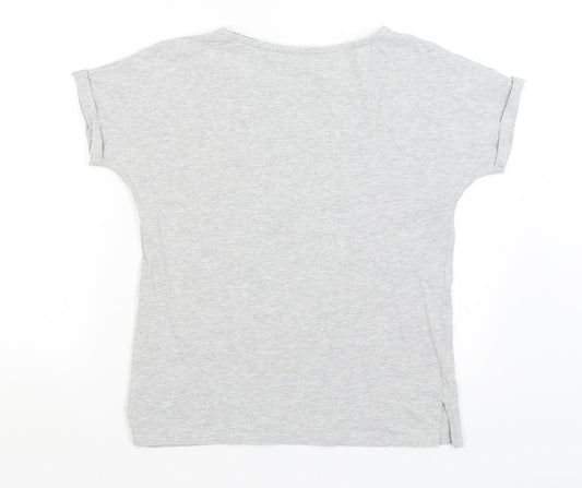 F&F Womens Grey   Basic T-Shirt Size S