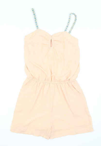 J S Millenium Womens Pink   Playsuit One-Piece Size S