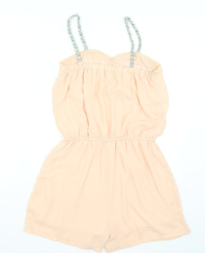 J S Millenium Womens Pink   Playsuit One-Piece Size S