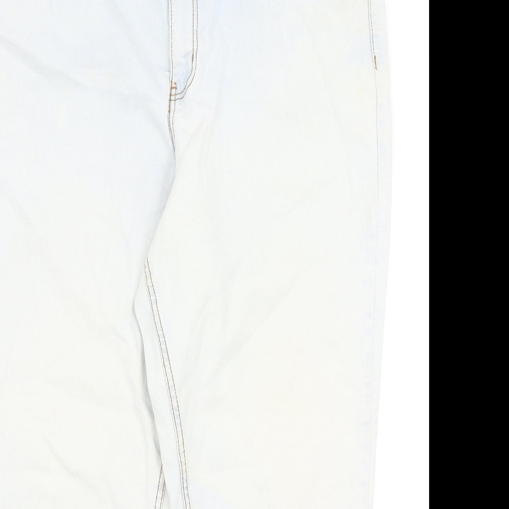 Cotton Traders Womens Blue   Straight Jeans Size 44 L27 in