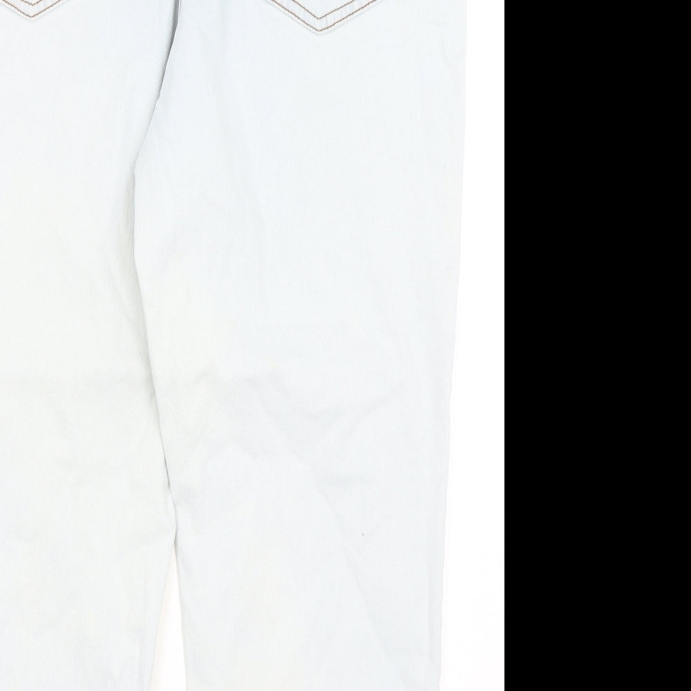 Cotton Traders Womens Blue   Straight Jeans Size 44 L27 in