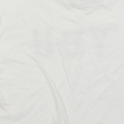 Miss E-vie Girls White   Cropped T-Shirt Size 13-14 Years  - The Future Starts With You