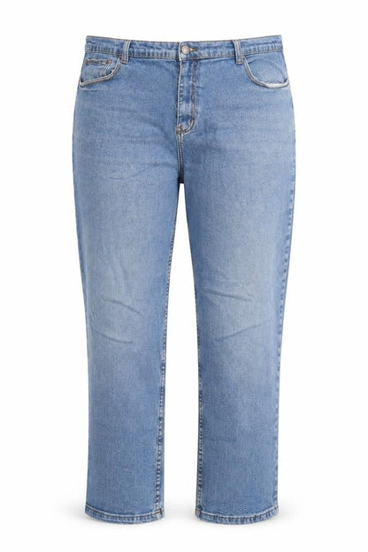Womens UK Size 44 Cotton Traders Regular Fit Straight Blue Jeans