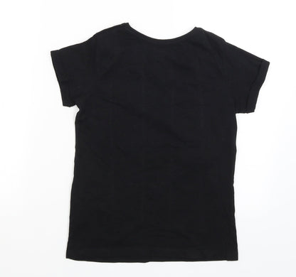 Primark Girls Black   Basic T-Shirt Size 10-11 Years  - That's My Bestie
