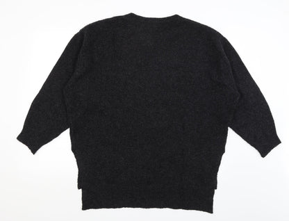 H&M Mens Black   Pullover Jumper Size M