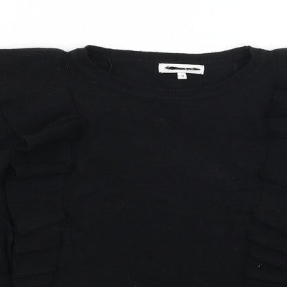 Womens UK Size 16 Preworn Black Pullover Jumper