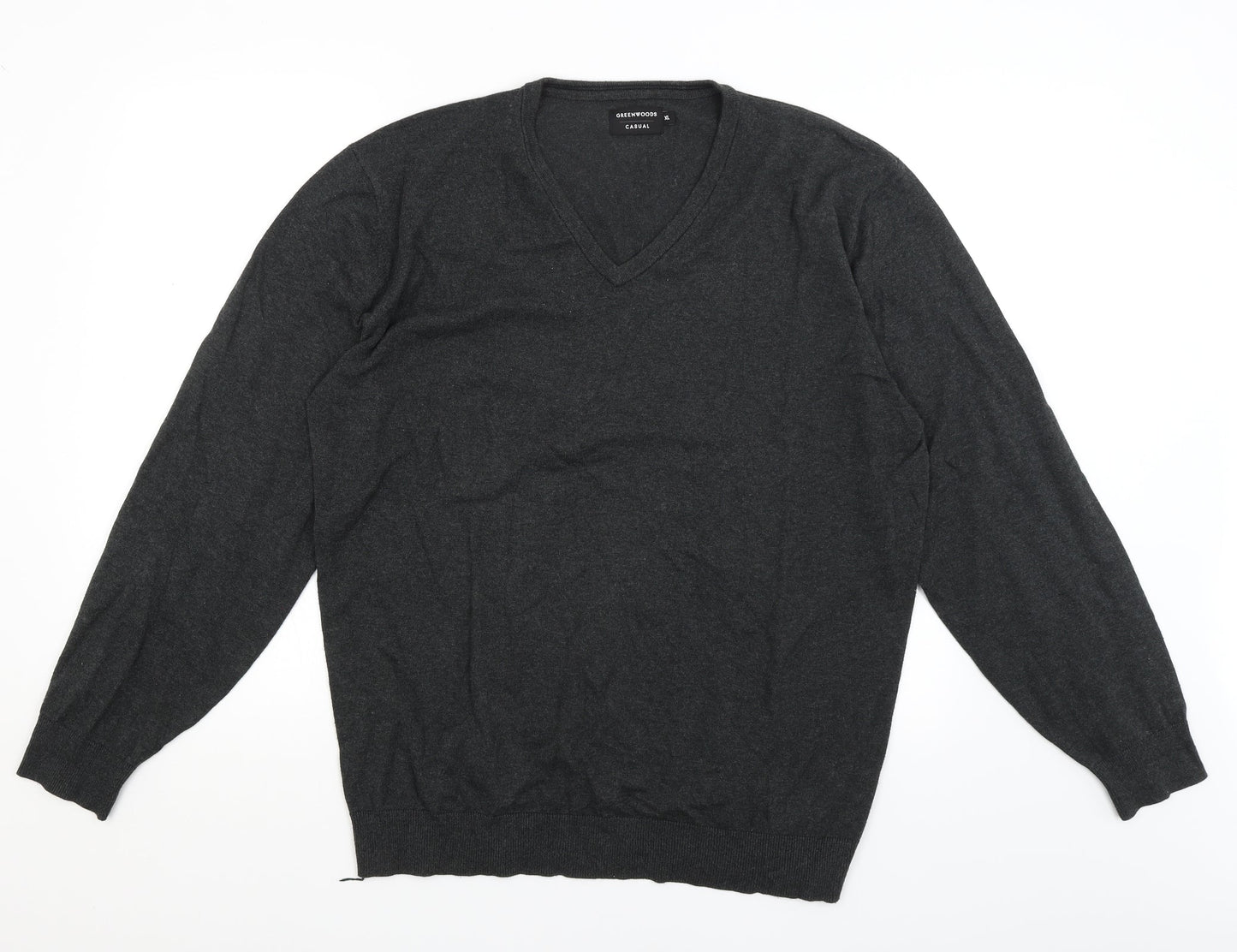 Greenwoods Mens Grey   Pullover Jumper Size XL