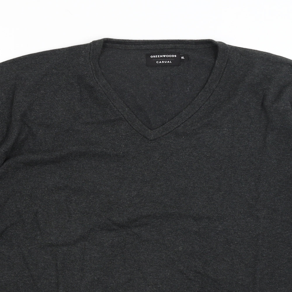 Greenwoods Mens Grey   Pullover Jumper Size XL