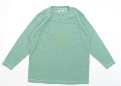Exe Womens Green   Pullover Jumper Size M