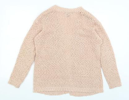 FOREVER 21 Womens Pink   Cardigan Jumper Size L