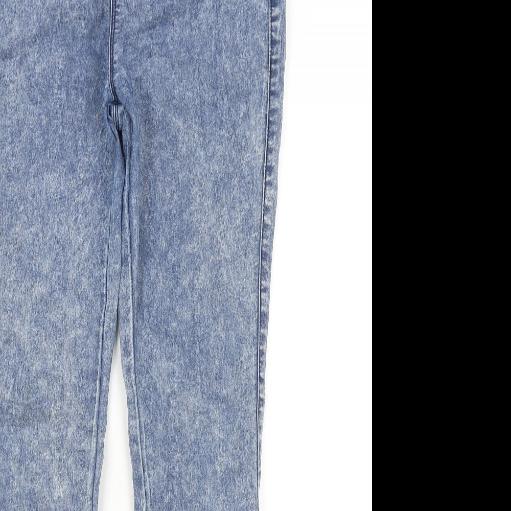 Denim Co Womens Blue   Skinny Jeans Size 8 L29 in