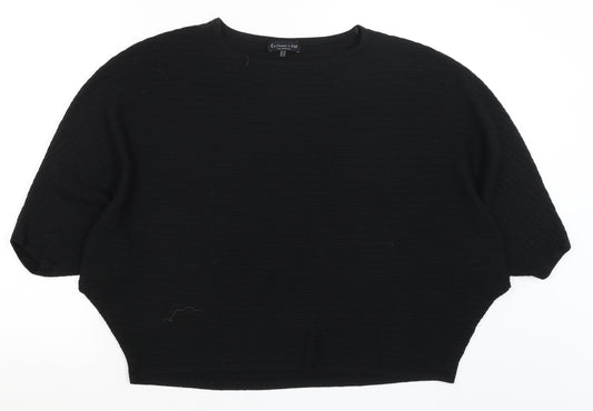F&F Womens Black   Pullover Jumper Size 14