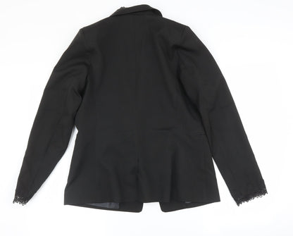 Studio Mouthy Womens Black   Jacket Blazer Size 10