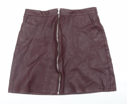 A&G Womens Pink   Mini Skirt Size M