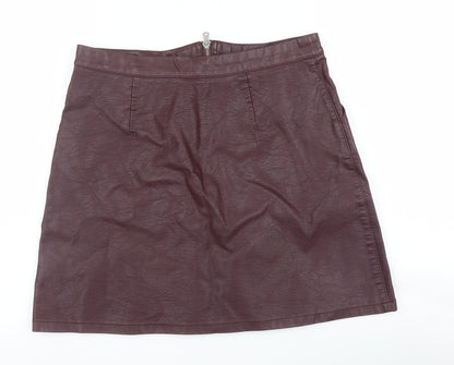 A&G Womens Pink   Mini Skirt Size M