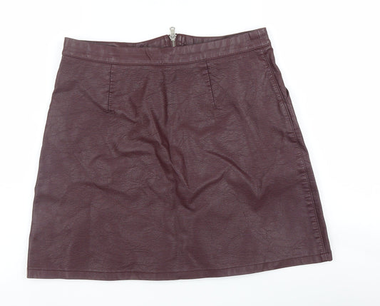 A&G Womens Pink   Mini Skirt Size M