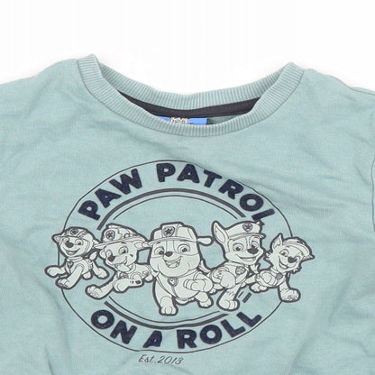 George Baby Blue   Pullover Jumper Size 12-18 Months  - Paw Patrol