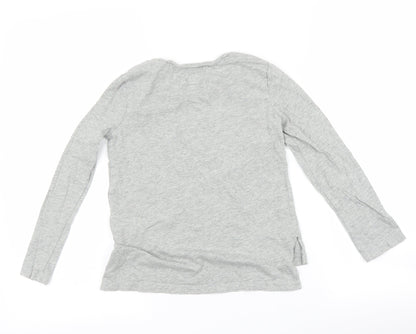 Gap Girls Grey   Basic T-Shirt Size S