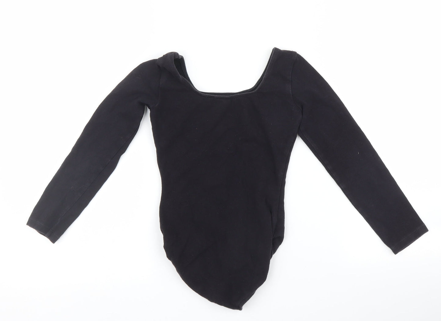 Bloch Girls Black   Basic T-Shirt Size 5-6 Years