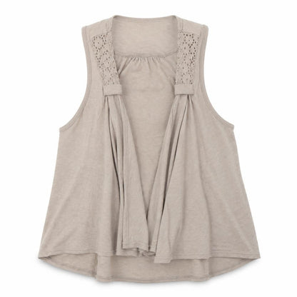 Front view of George women’s beige cardigan jumper, size UK 12