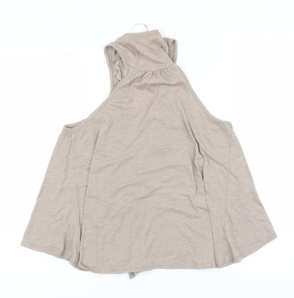 George Womens Beige   Cardigan Jumper Size 12