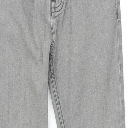 Denim & Co. Womens Grey   Skinny Jeans Size 28 L30 in