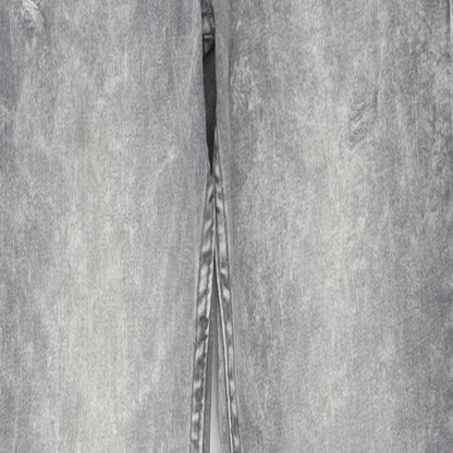 Denim & Co. Womens Grey   Skinny Jeans Size 28 L32 in