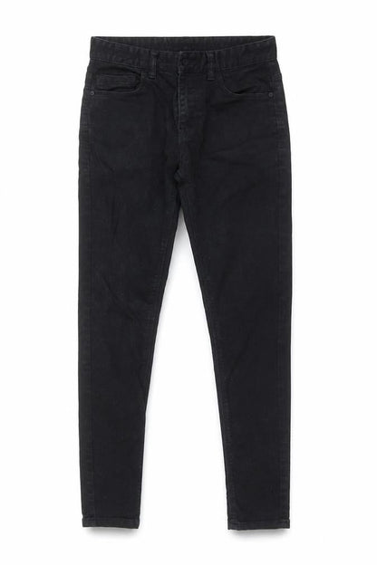 Front view of Next women’s black skinny jeans, size UK 27, in, 30.5-inch leg
